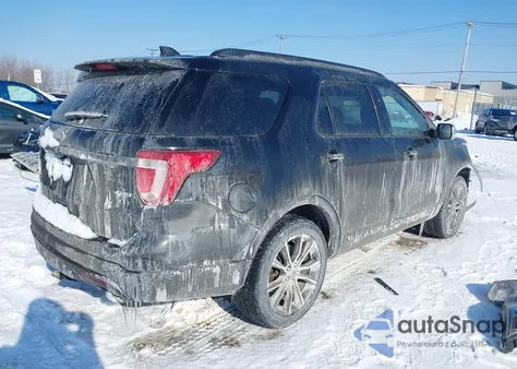 2017 Ford Explorer Xlt from USA, damaged, VIN 1FM5K8D83HGD97250